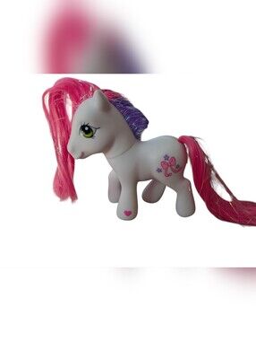 Vintage My Little Pony G3 Bowtie White 2003 Hasbro MLP